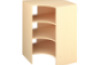 Inset corner cabinet L - Beech