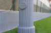 Pillar Wall Guard Ribbing