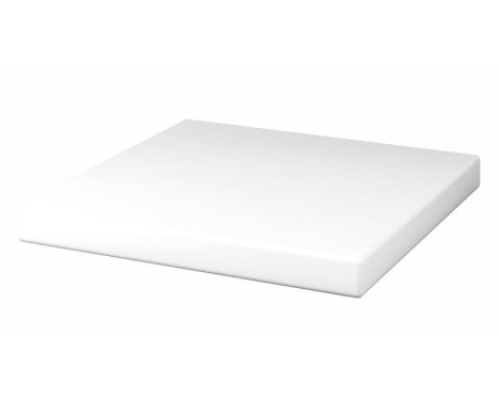 Low square mattress module. White world experience room