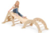 Climbing wooden arch