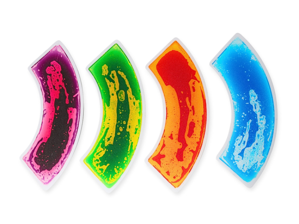 Curved Liquid Tiles 4pk