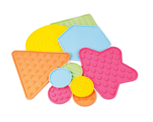 Sensory flat shapes - big and small. Set