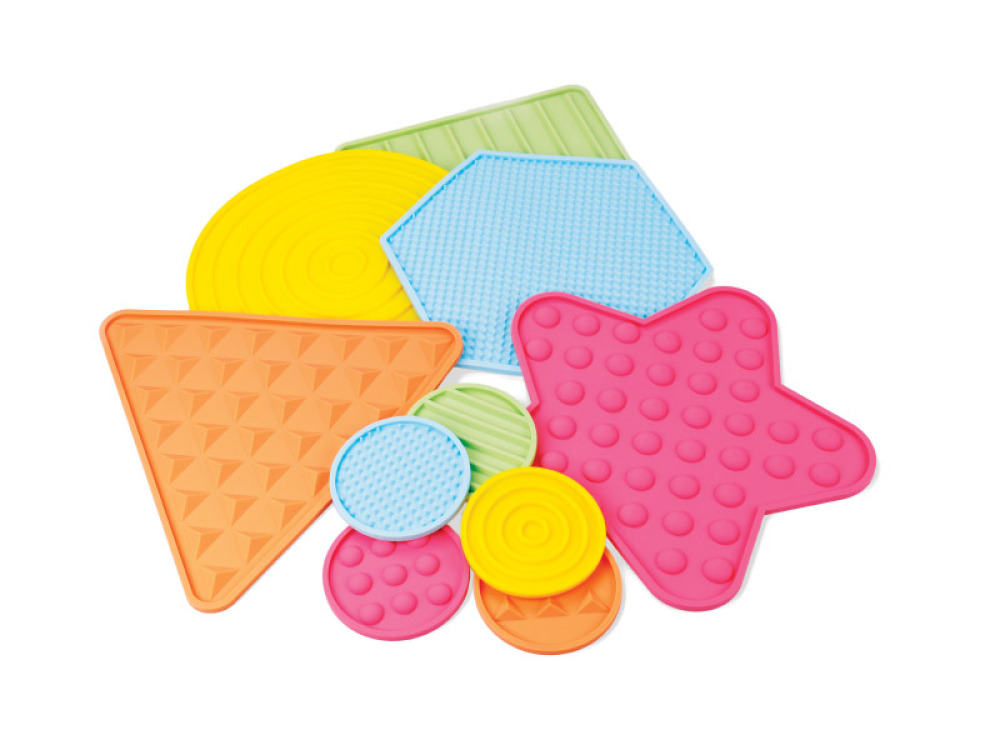 Sensory flat shapes - big and small. Set