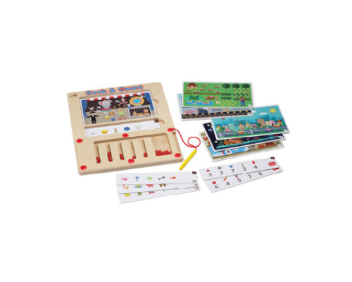 Magnetic labirynts Seek and count