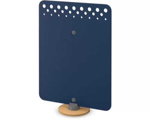 Short acoustic screen - Navy
