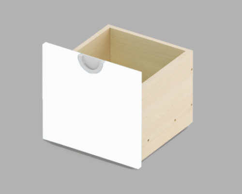 Cubo ACCESSORIES CONTAINERS white narrow 1 pc