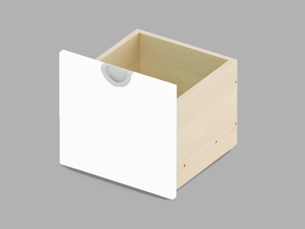 Cubo ACCESSORIES CONTAINERS white narrow 1 pc