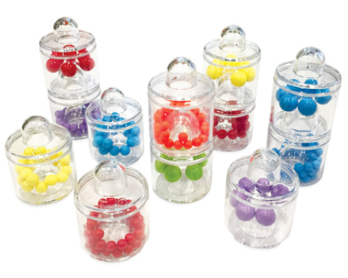 Sound cups. Sorting