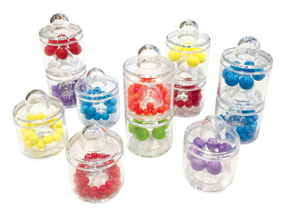 Sound cups. Sorting