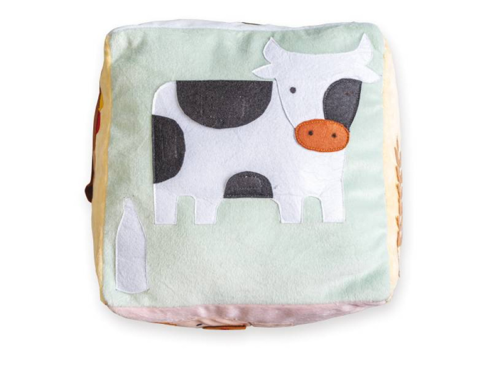 Soft manipulative cube