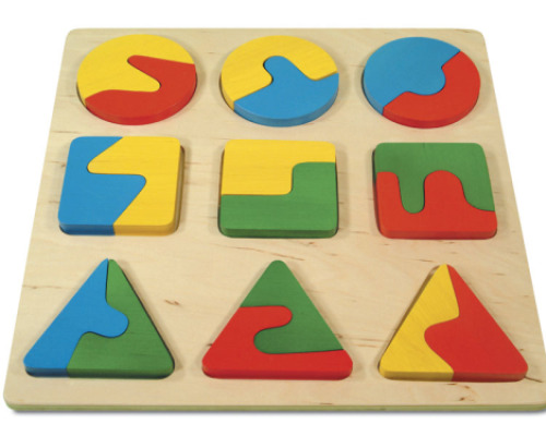 Jigsaw puzzles 3 figures. Puzzle