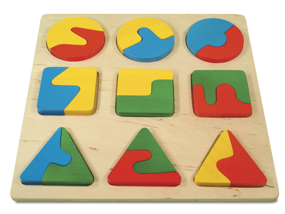 Jigsaw puzzles 3 figures. Puzzle