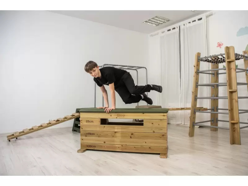 Wooding hopping box large size