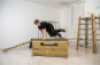 Wooding hopping box large size