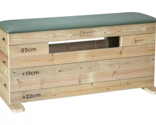 Wooding hopping box large size