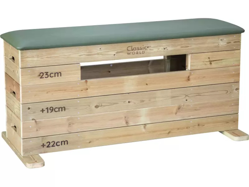 Wooding hopping box large size