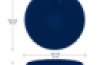 Wiggle Seat Little Sensory Cushion Blue 27cm