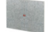 Doors for cot storage cabinet, set of 2, grey with felt front. Cubo Acoustic Collection