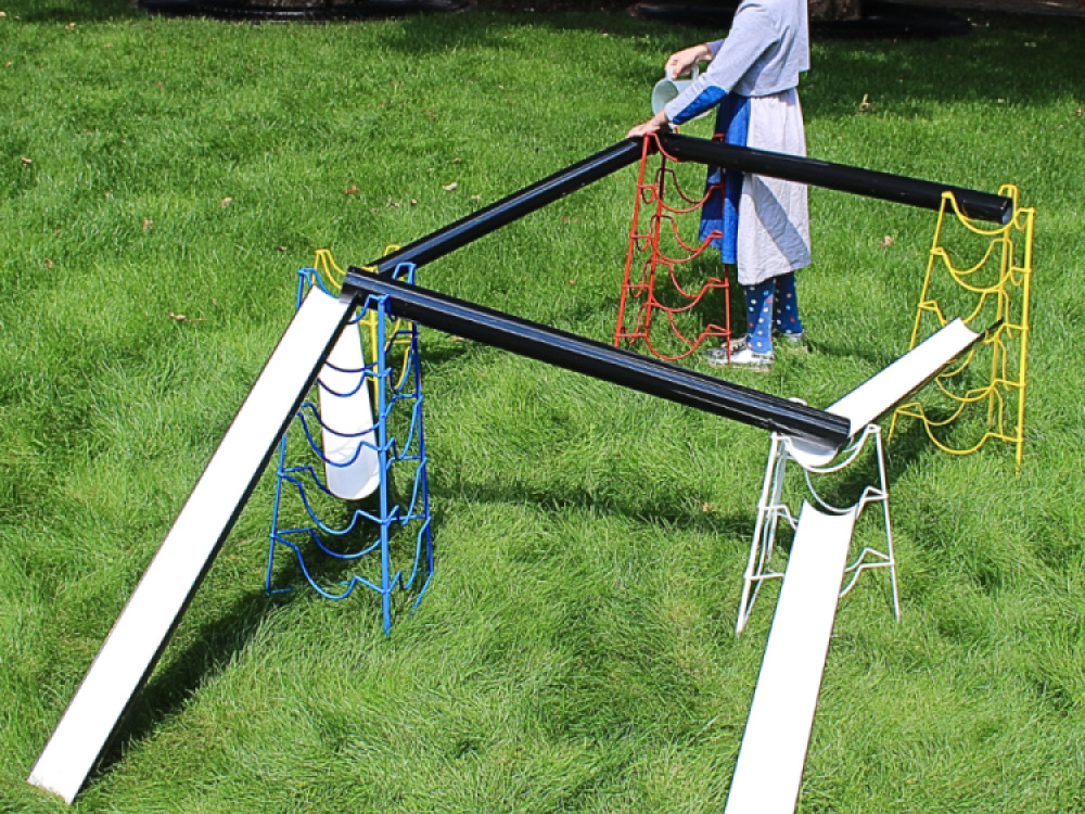 Plastic Full Water Channel (4 x 1m lengths)