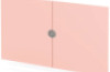 Cubo doors for bedding extension, 2 pieces. Pale pink