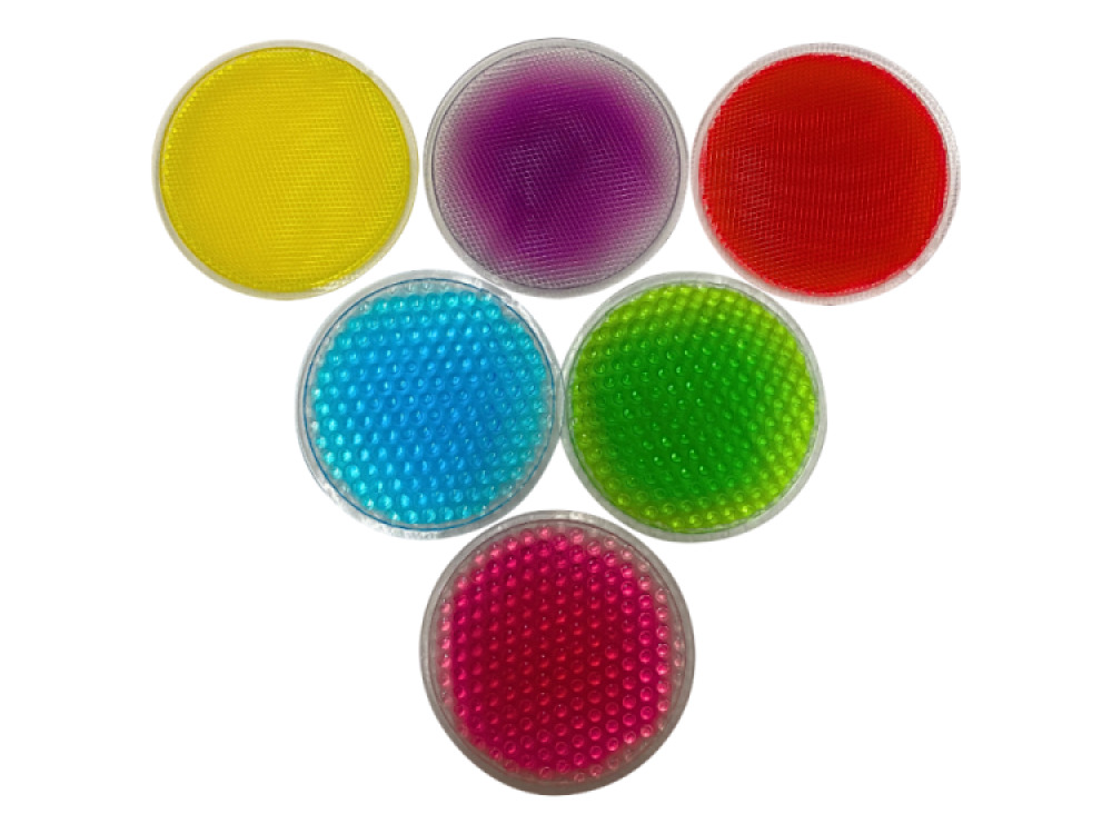 Fidget Squidgy Textrued Circles
