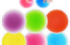 Fidget Squidgy Textrued Circles