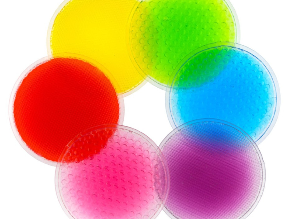 Fidget Squidgy Textrued Circles