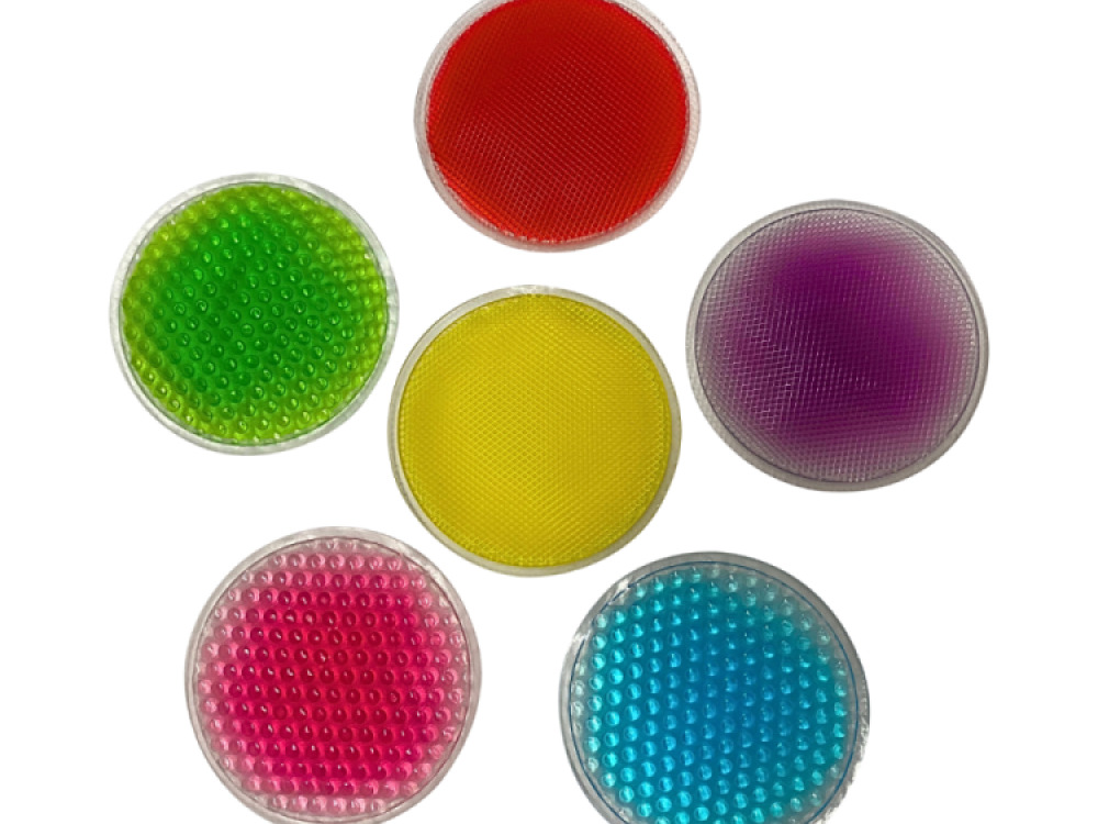 Fidget Squidgy Textrued Circles