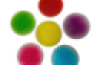 Fidget Squidgy Textrued Circles