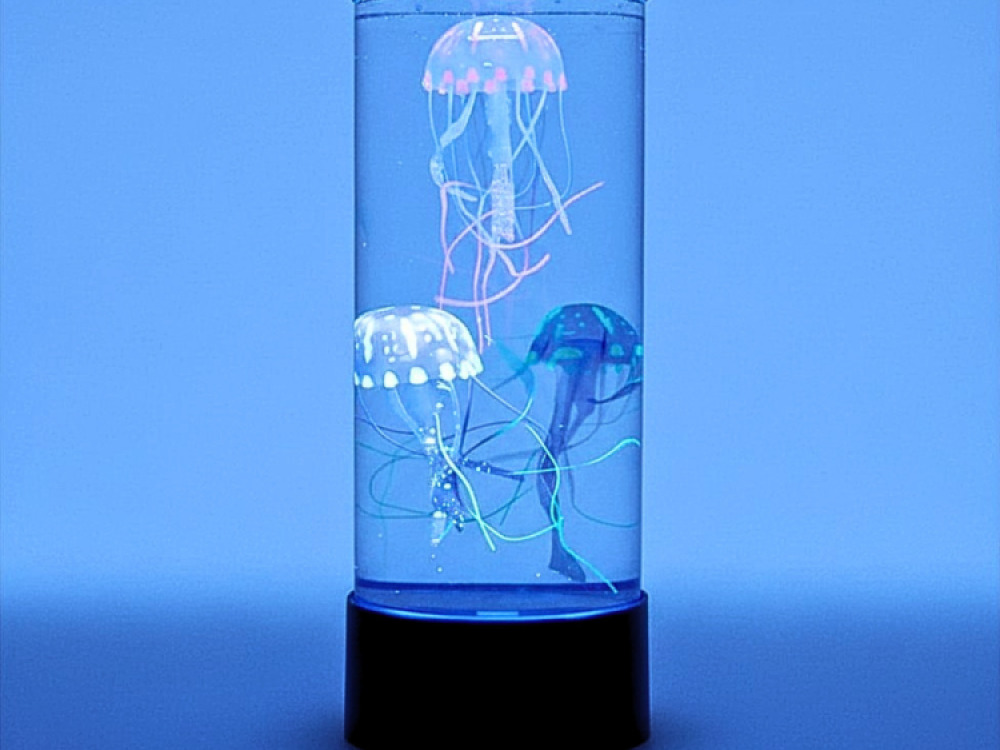 Jellyfish Tank Round Black (USB Powered)