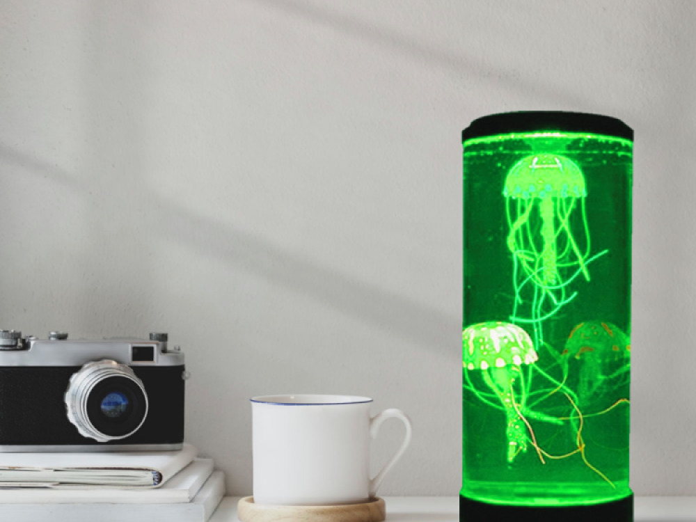 Jellyfish Tank Round Black (USB Powered)