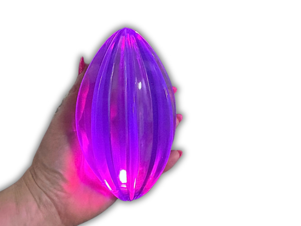 Light Up Ridged Rugby Ball