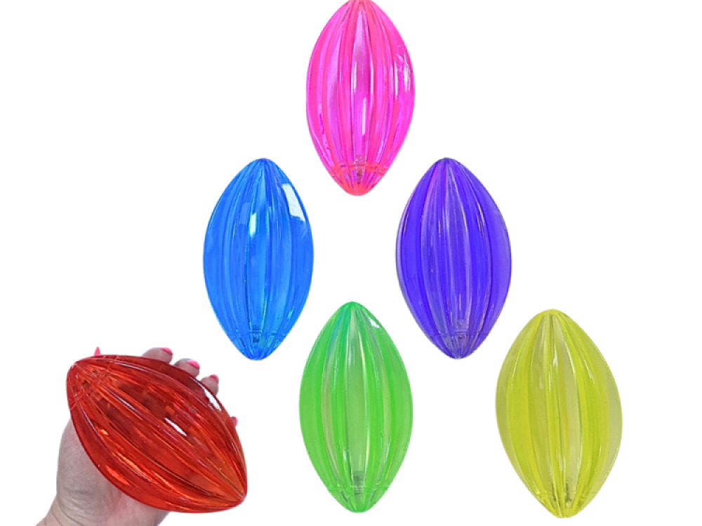 Light Up Ridged Rugby Ball