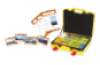 Topography. The suitcase with teaching aids, worksheets and lesson scenarios