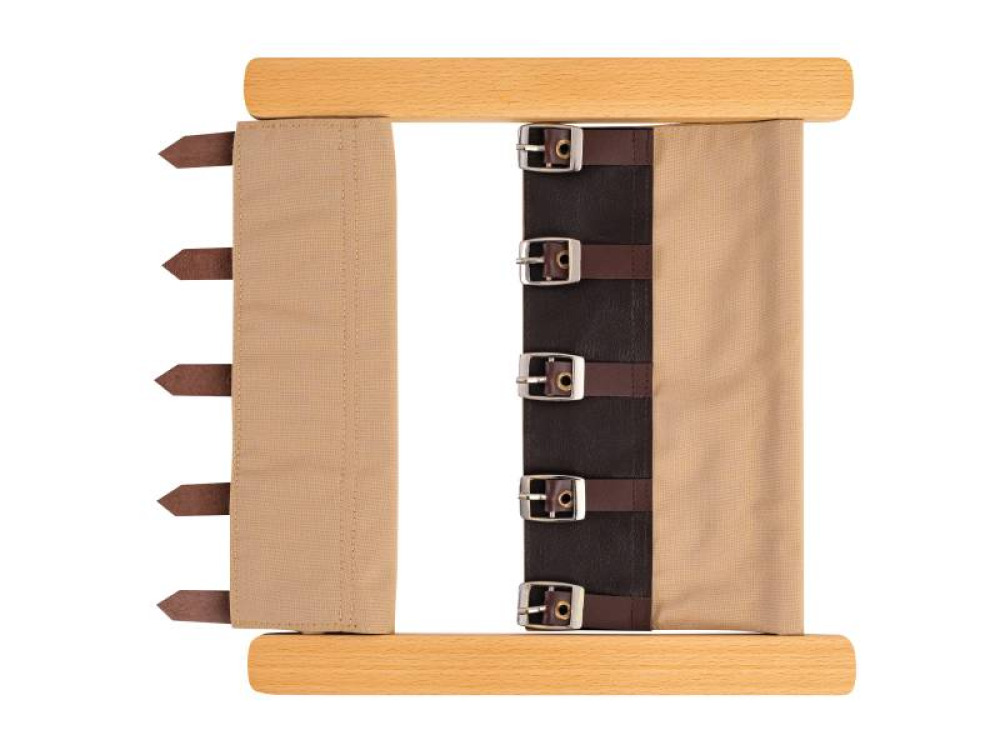 Montessori Aids. Exercise frame with buckles