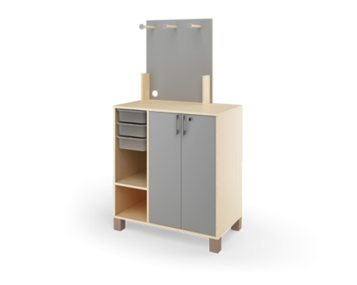 Cabinet for 3D printers and filaments