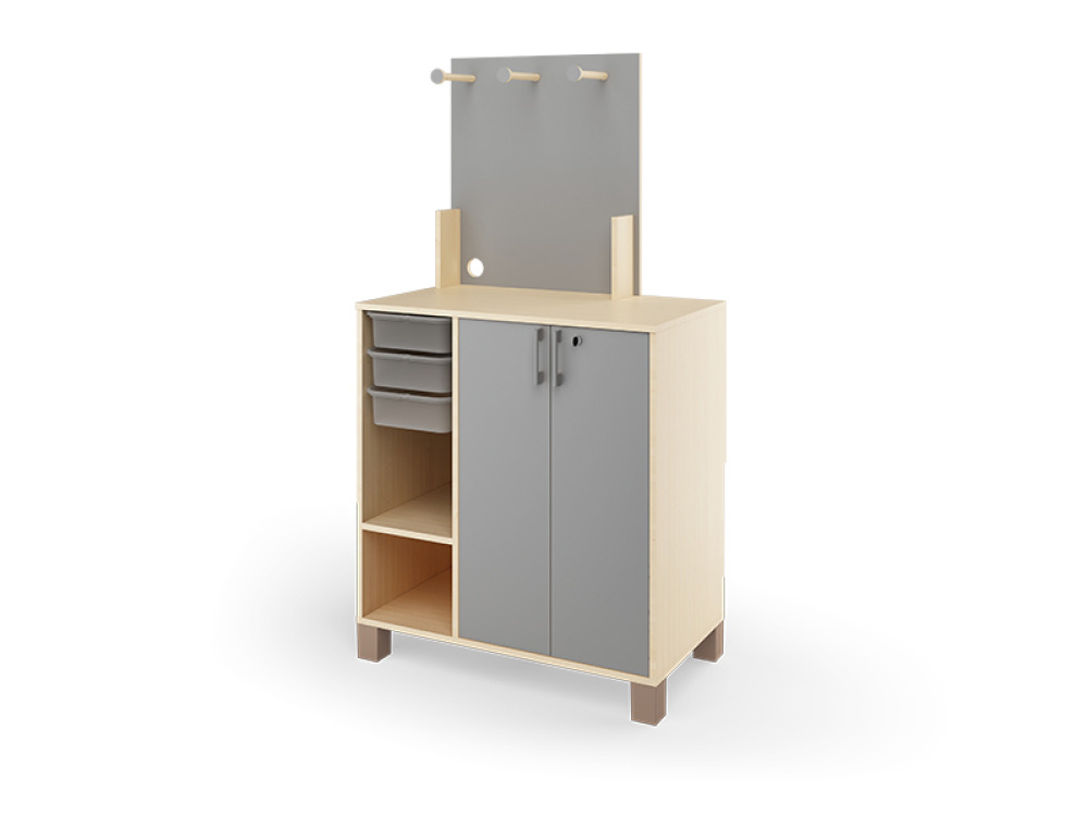 Cabinet for 3D printers and filaments