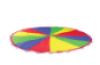 Round parachutes o 6 m
