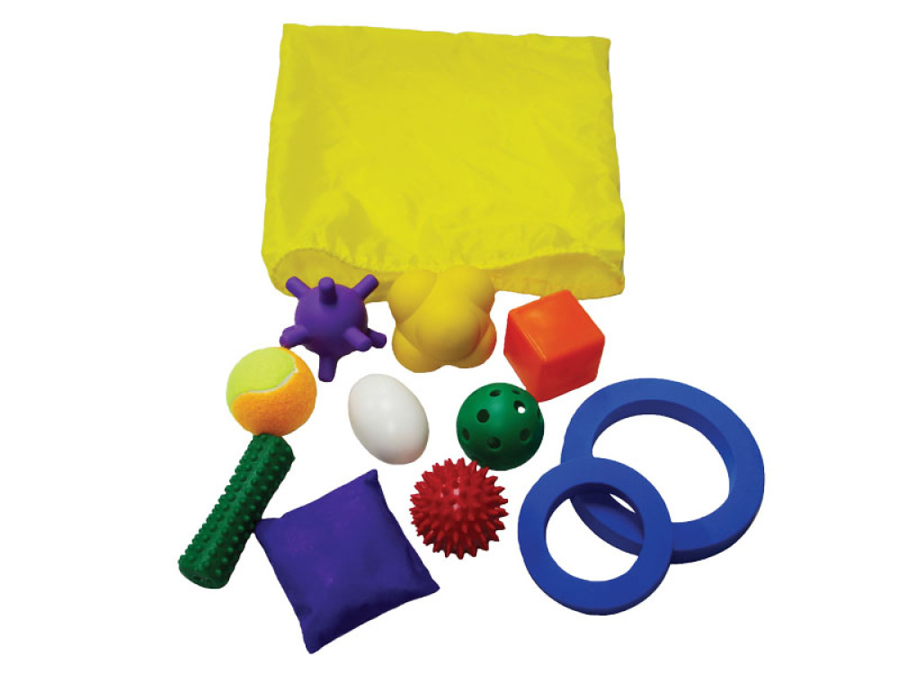 Sensory shapes in a sack