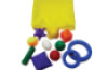 Sensory shapes in a sack