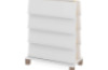 Double-sided bookcase 2. White. Fresh Collection