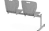 MultiSeat. 2-person extention 6. Grey