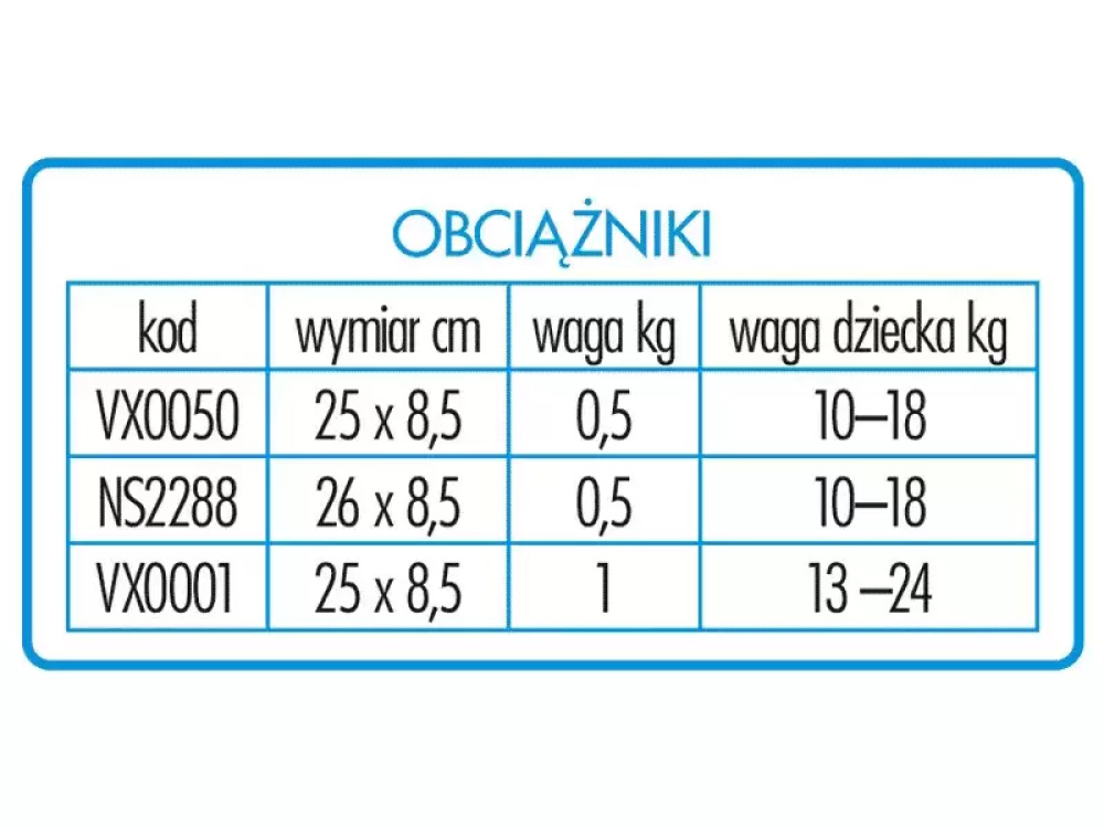 Ankles weights 1 kg