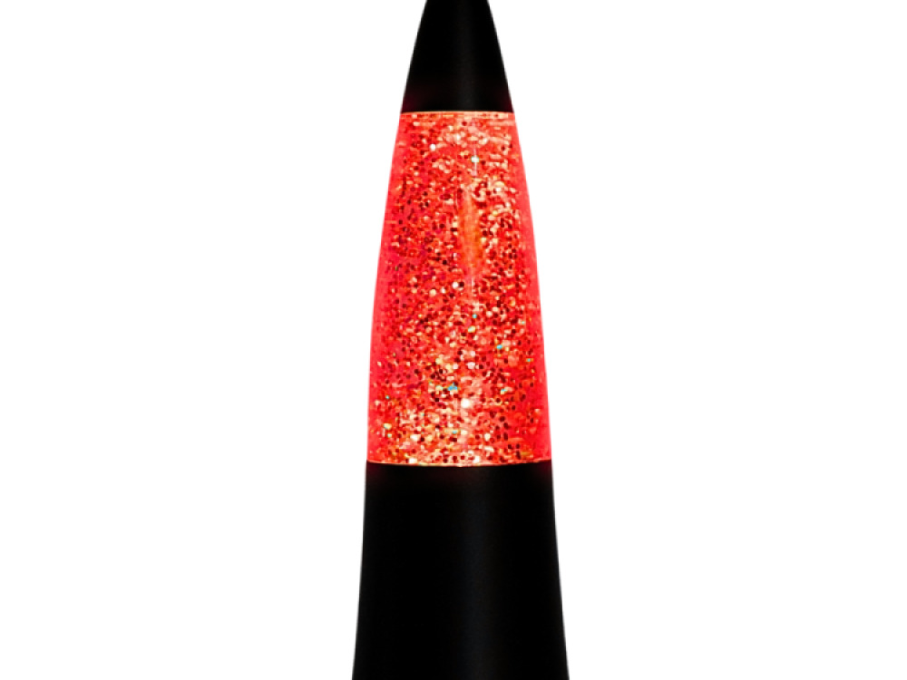 Shake and Shine Glitter Lamps Black
