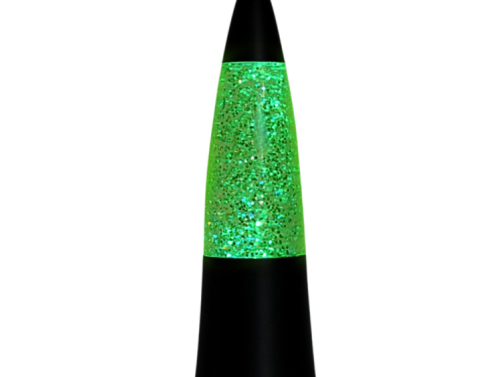 Shake and Shine Glitter Lamps Black