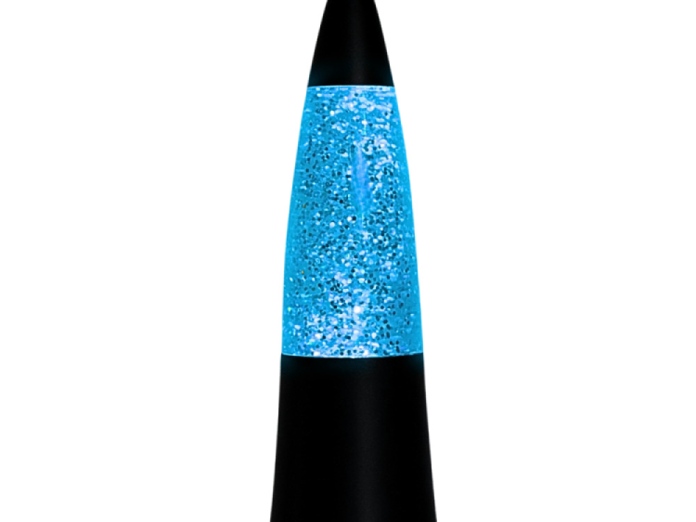 Shake and Shine Glitter Lamps Black
