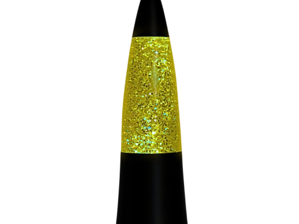 Shake and Shine Glitter Lamps Black