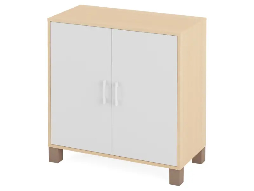 Large cabinet with shelves and doors. White. Fresh Collection