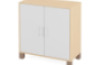 Large cabinet with shelves and doors. White. Fresh Collection