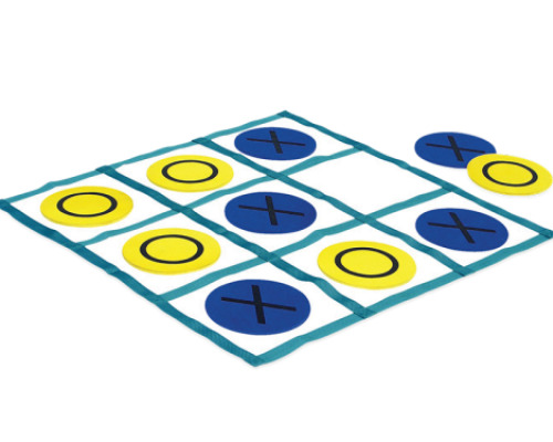 Tic Tac Toe. Floor game